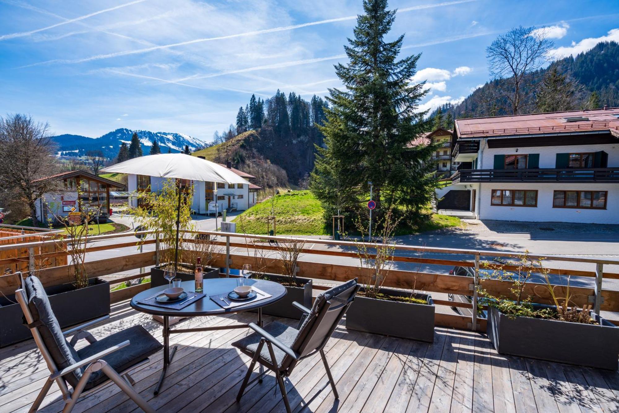 Leos Alpenblume Inklusive Sommer Bergbahnticket Oberstdorf Exterior foto